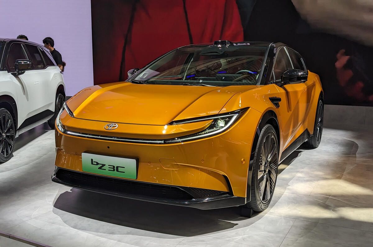 Toyota bZ3C Beijing front Toyota bZ3C Beijing front