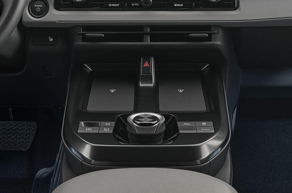 Toyota C HR+ centre console Toyota C HR+ centre console
