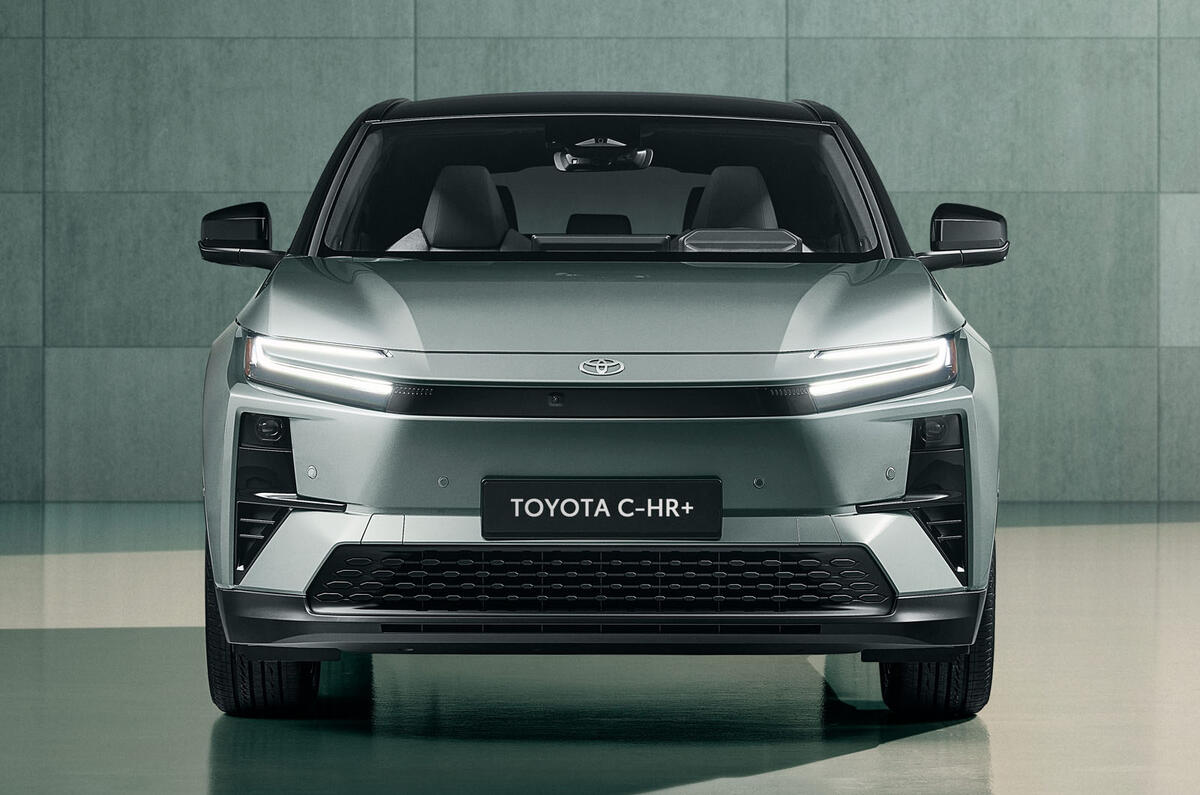 Toyota C HR+ front Toyota C HR+ front