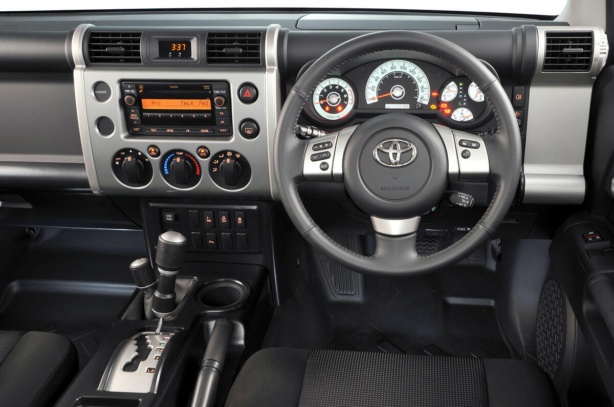 Toyota FJ Cruiser interior Toyota FJ Cruiser interior