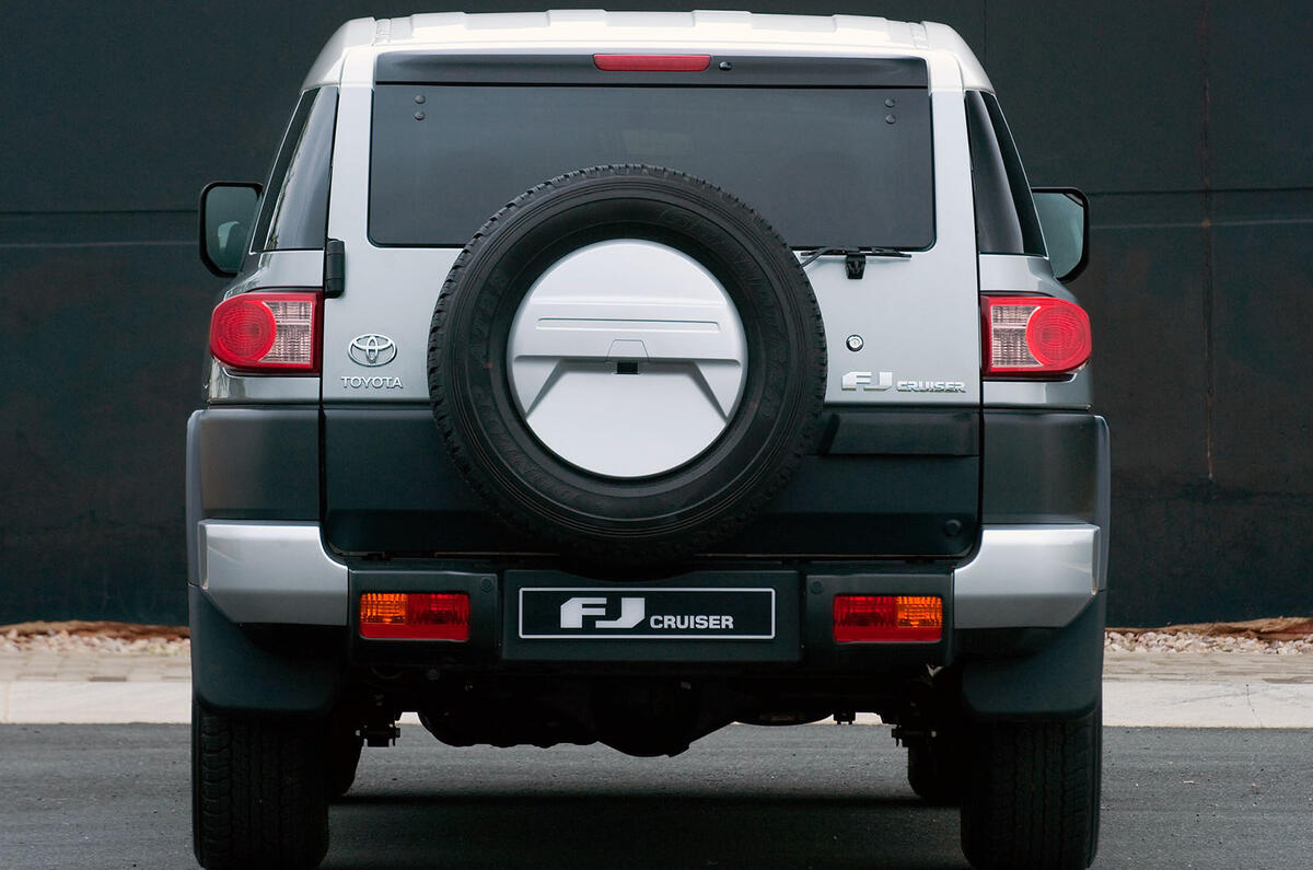 Toyota FJ Cruiser rear Toyota FJ Cruiser rear