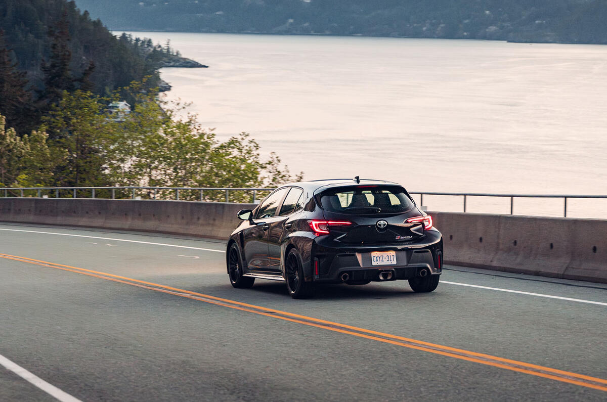 Toyota GR Corolla rear quarter tracking Toyota GR Corolla rear quarter tracking