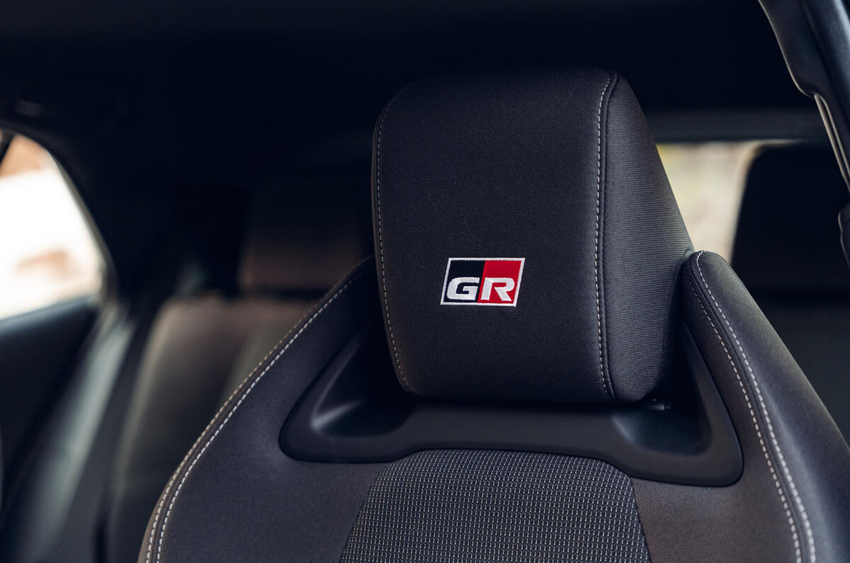 Toyota GR Corolla seat Toyota GR Corolla seat