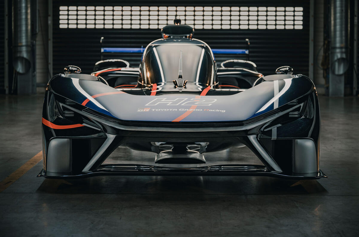 Toyota GR H2 racing concept front Toyota GR H2 racing concept front