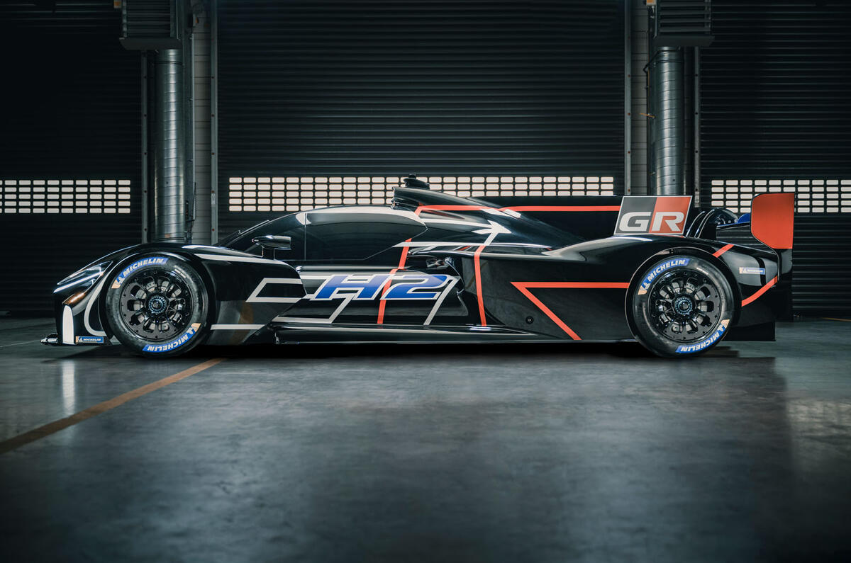 Toyota GR H2 racing concept side Toyota GR H2 racing concept side
