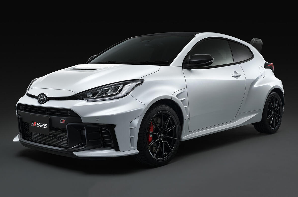 Toyota GR Yaris Aero Performance front quarter