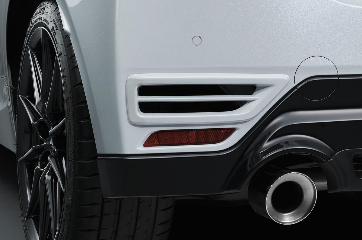 Toyota GR Yaris Aero Performance rear bumper duct Toyota GR Yaris Aero Performance rear bumper duct