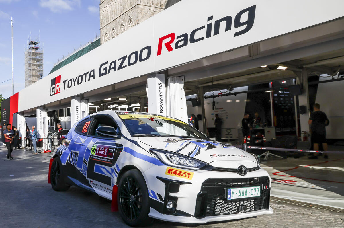 Toyota GR Yaris H2 rally prototype 03 Toyota GR Yaris H2 rally prototype 03