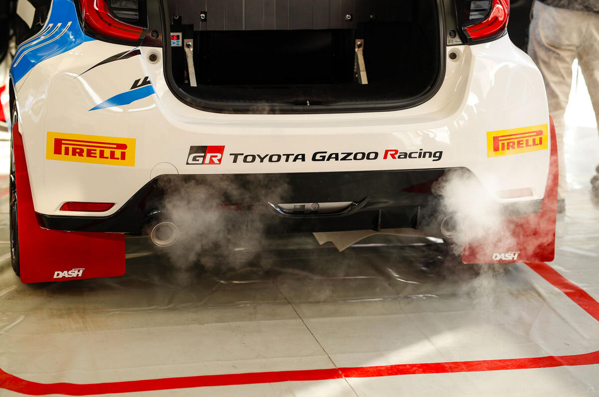 Toyota GR Yaris H2 rally prototype 04 Toyota GR Yaris H2 rally prototype 04