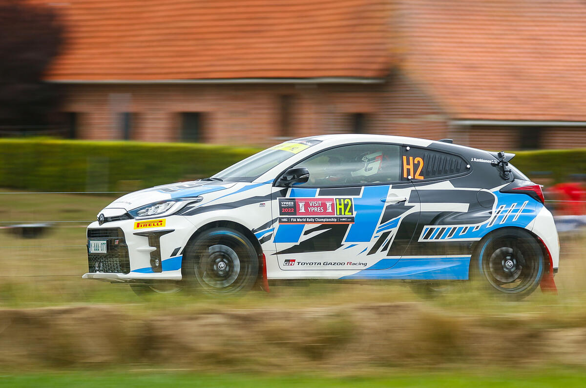 Toyota GR Yaris H2 rally prototype 06 Toyota GR Yaris H2 rally prototype 06