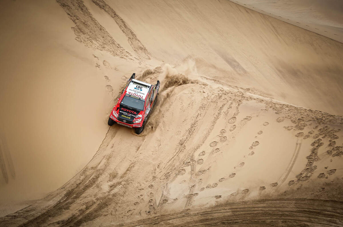 Toyota Hilux in Namibia