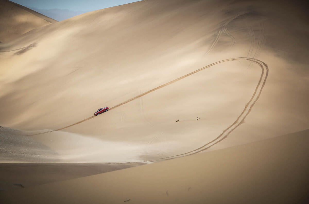 Toyota Hilux in Namibia