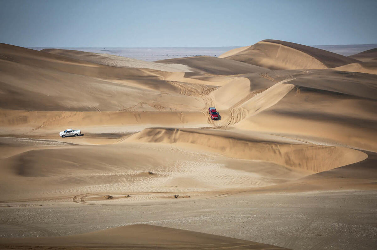 Toyota Hilux in Namibia