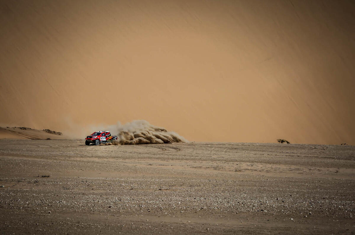 Toyota Hilux in Namibia