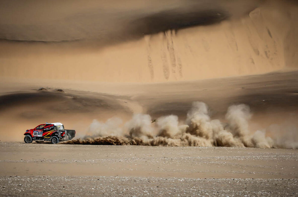 Toyota Hilux in Namibia