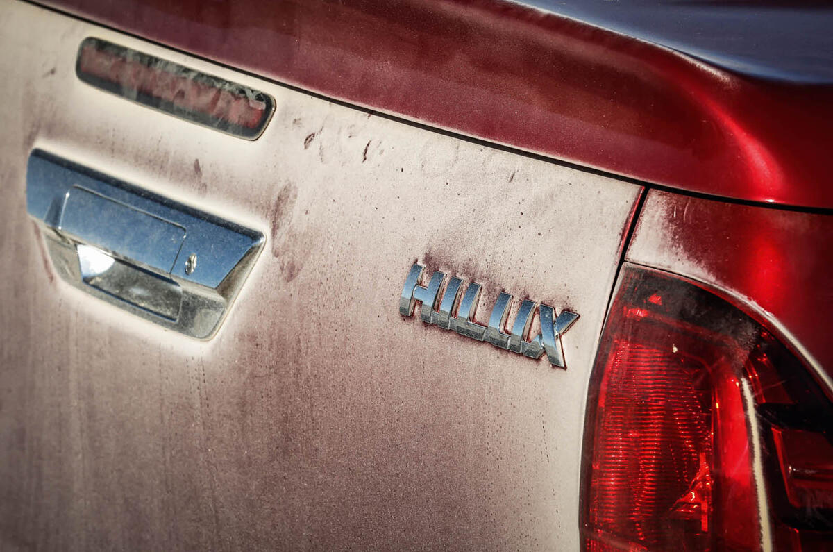 Toyota Hilux in Namibia