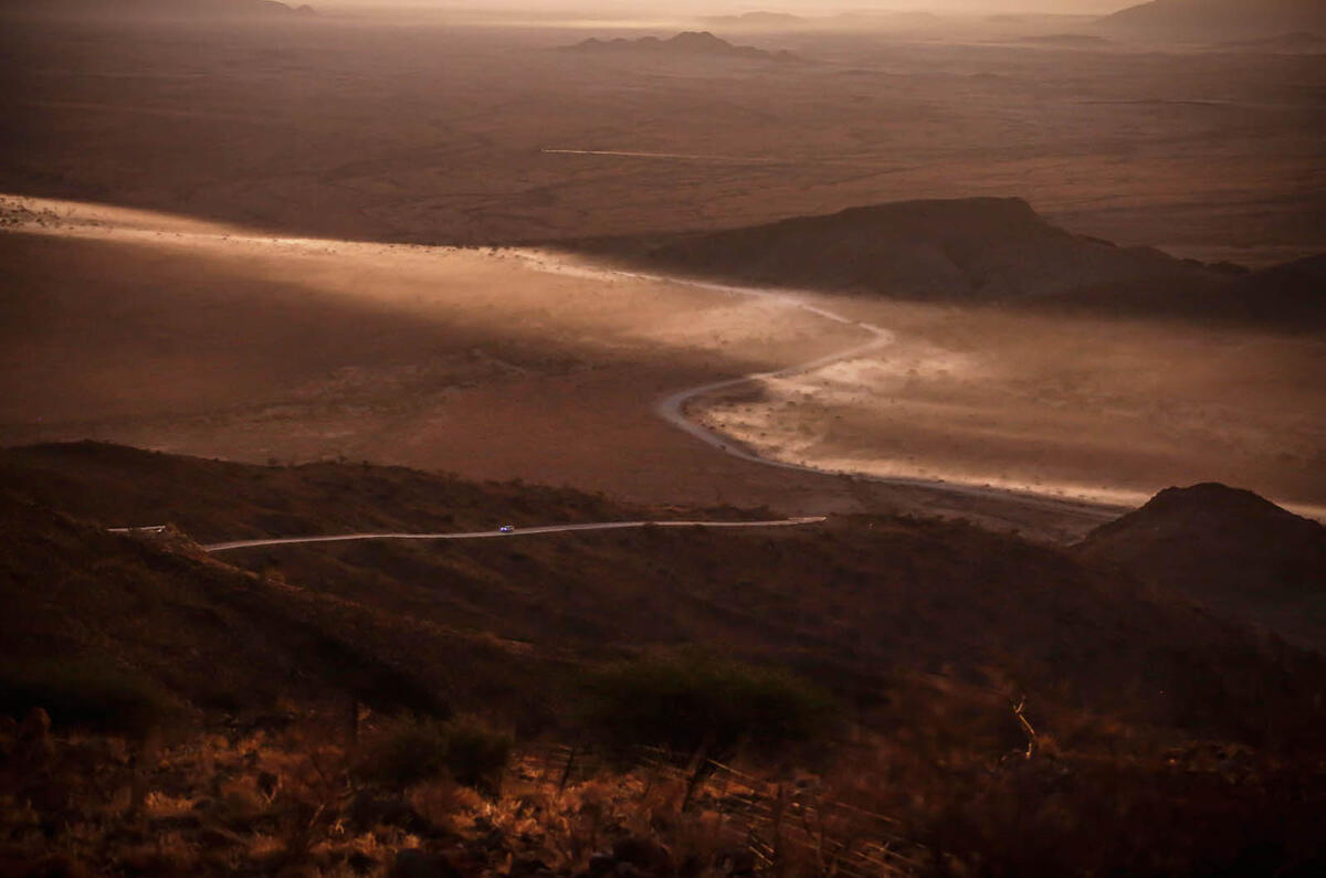 Toyota Hilux in Namibia