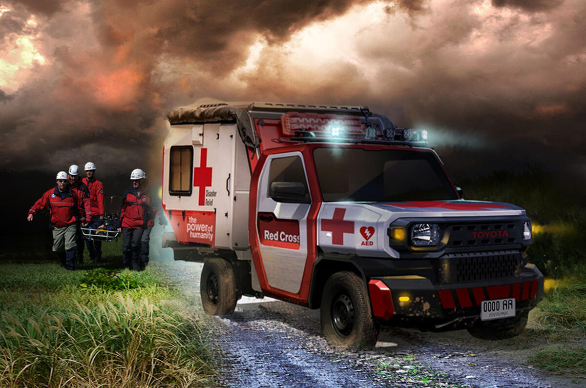 Toyota IMV 0 ambulance Toyota IMV 0 ambulance