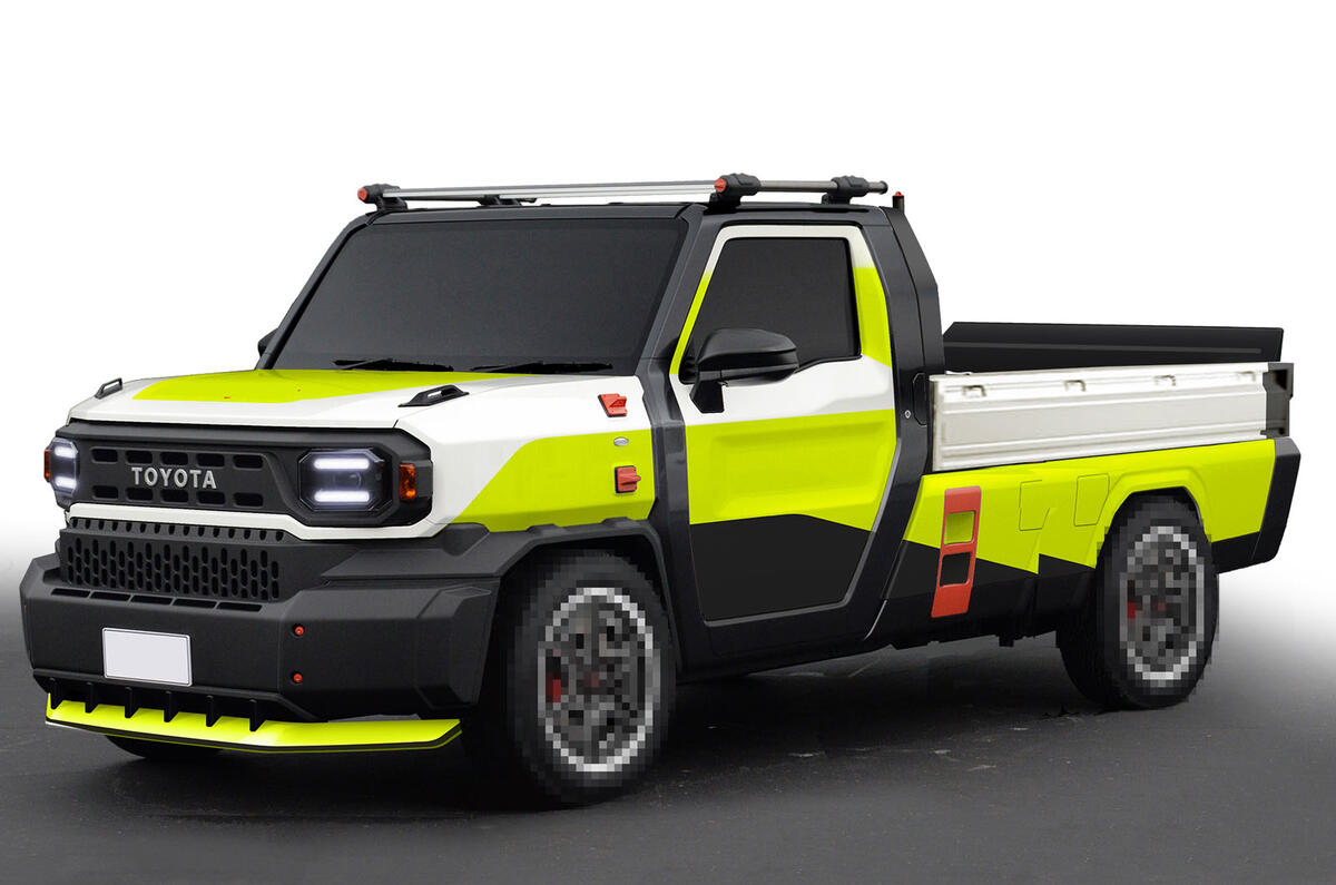 Toyota IMV 0 race truck Toyota IMV 0 race truck