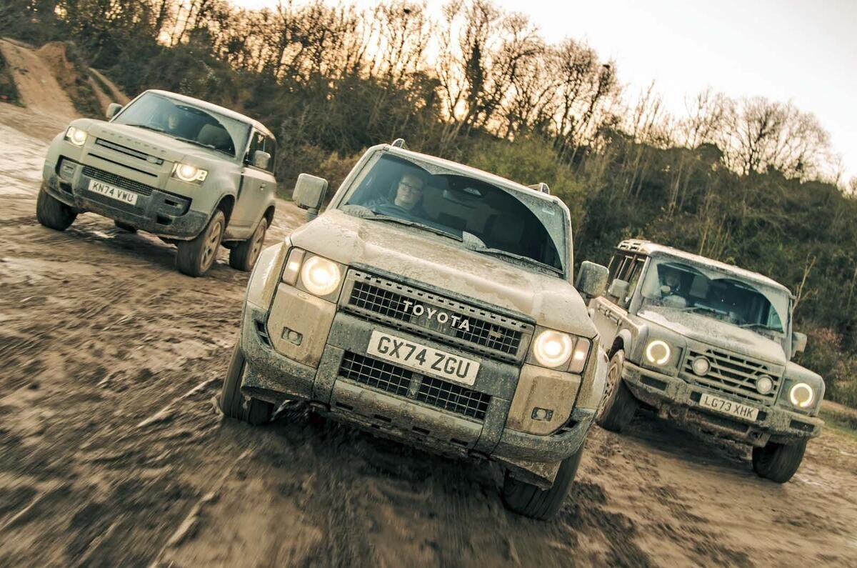 toyota land cruiser vs ineos gre