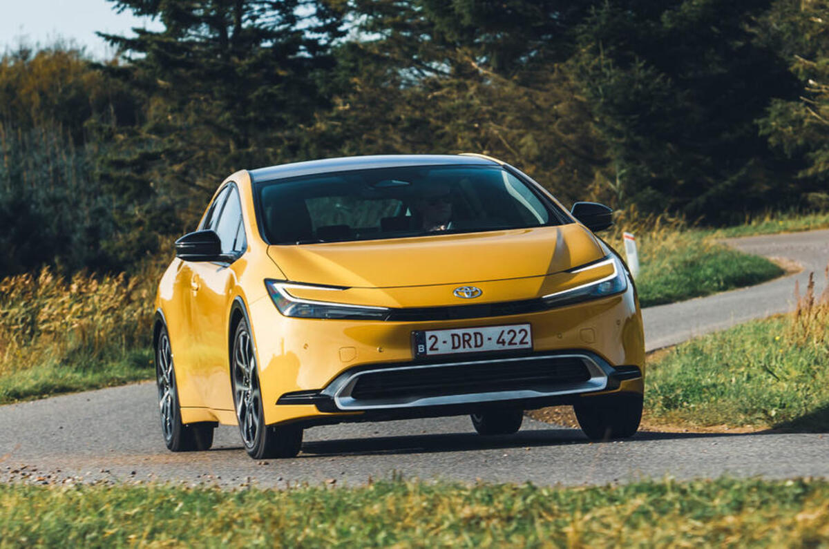 toyota prius 2023 front toyota prius 2023 front