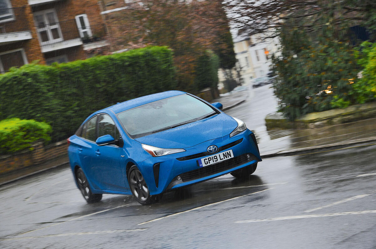 Toyota Prius 4wd 2020 front cornering Toyota Prius 4wd 2020 front cornering