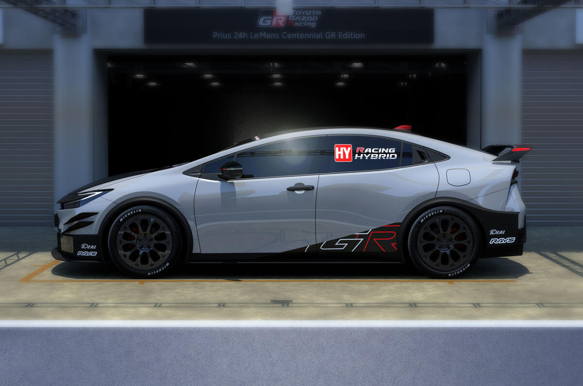 Toyota Prius Le Mans GR 2023 side render