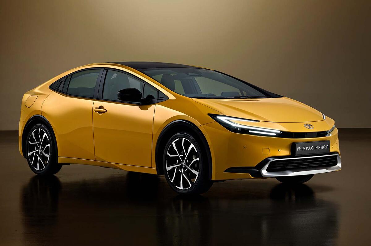 Toyota Prius plug in front three quarter