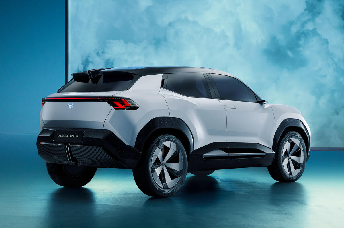 Toyota Urban SUV concept rear quarter