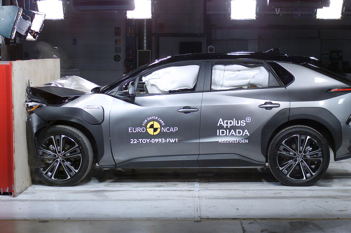 Toyota bZ4X NCAP