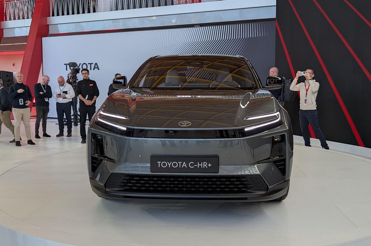 Toyota C HR+ front Toyota C HR+ front