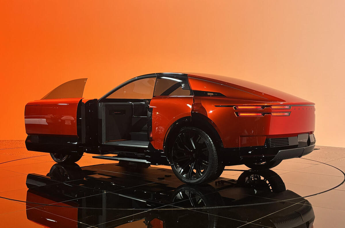 Toyota Century coupe concept rear Toyota Century coupe concept rear