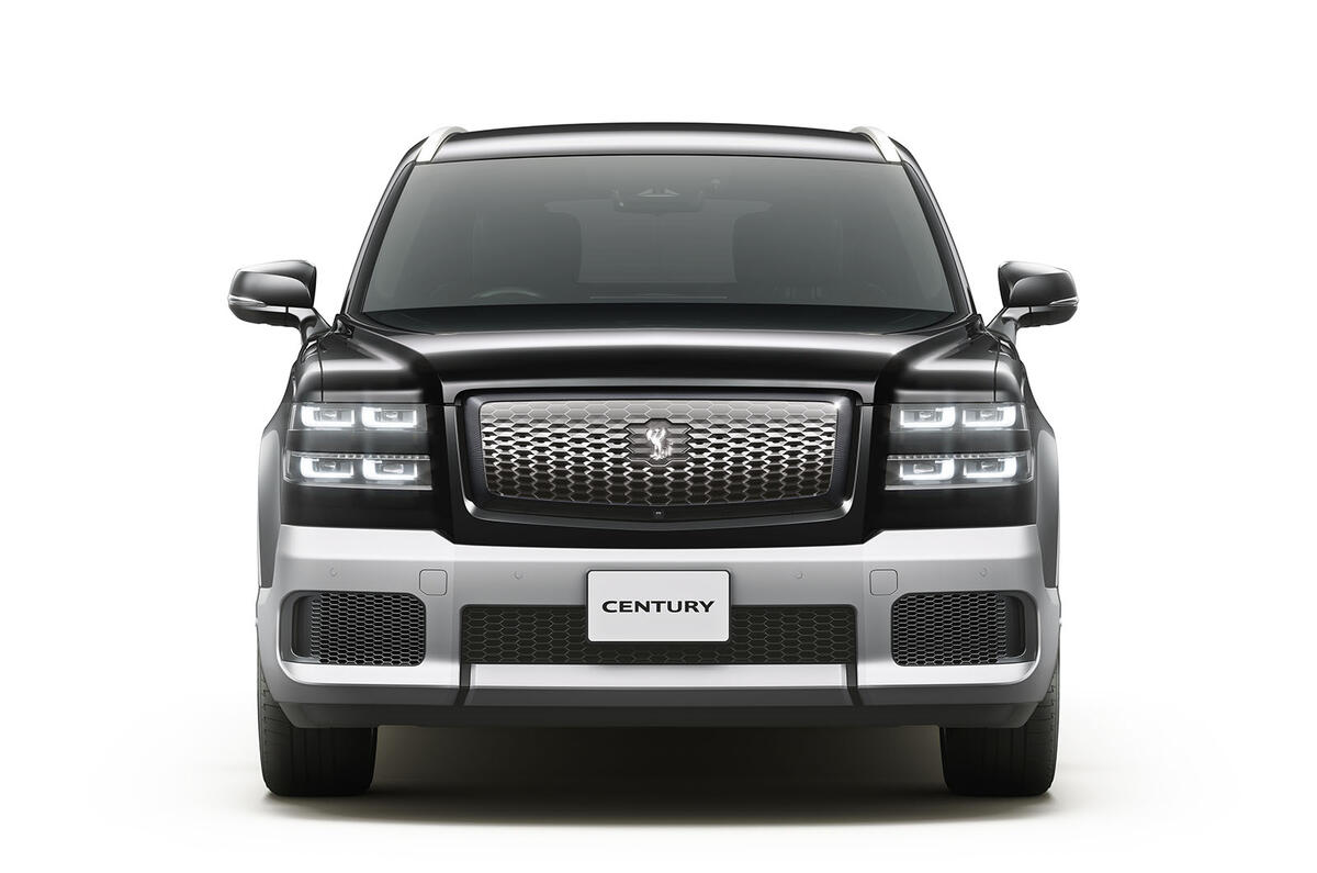 Toyota Century SUV front Toyota Century SUV front