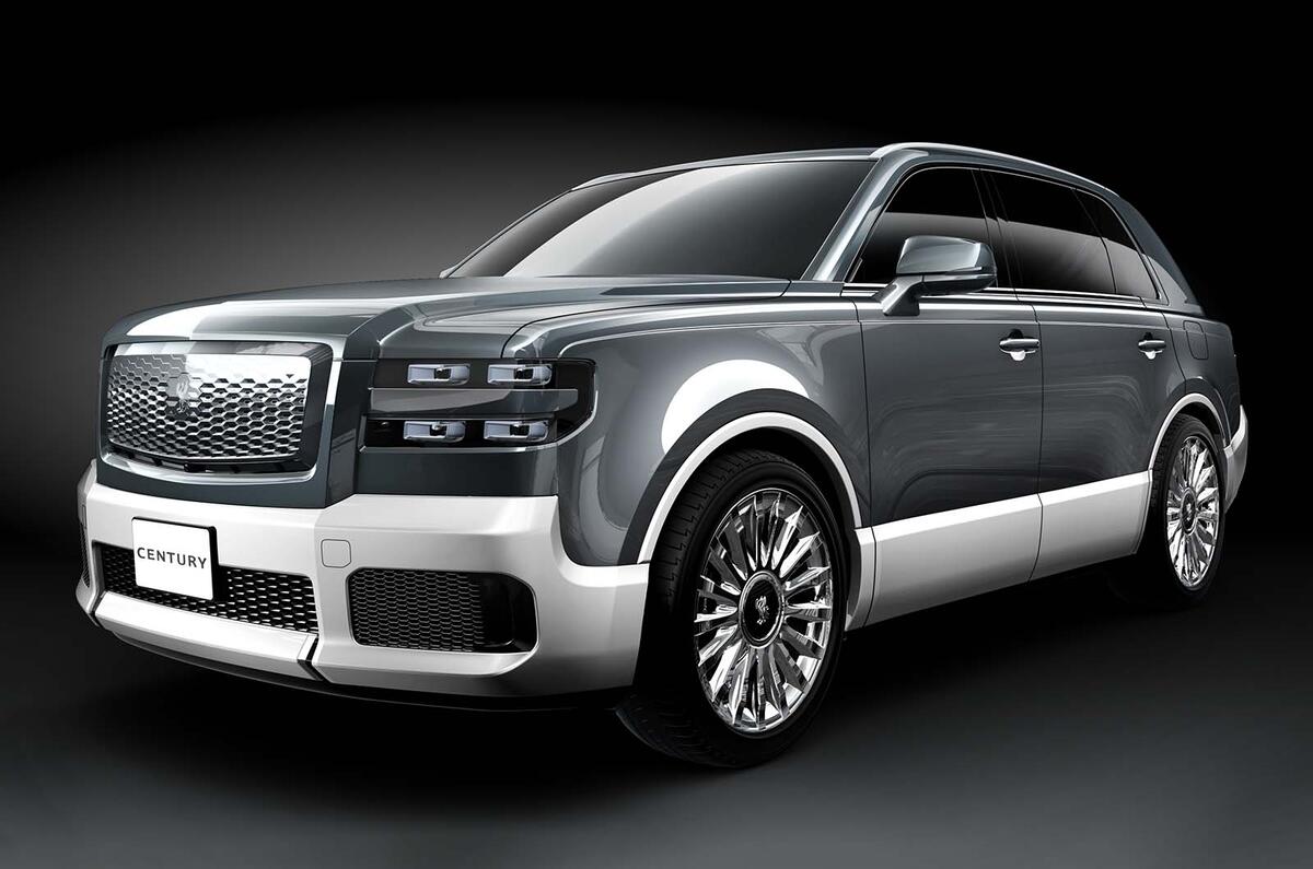 Toyota Century SUV front three quarter lead Toyota Century SUV front three quarter lead
