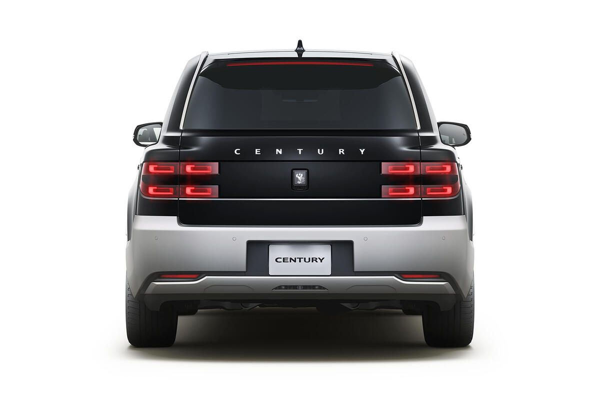 Toyota Century SUV rear Toyota Century SUV rear