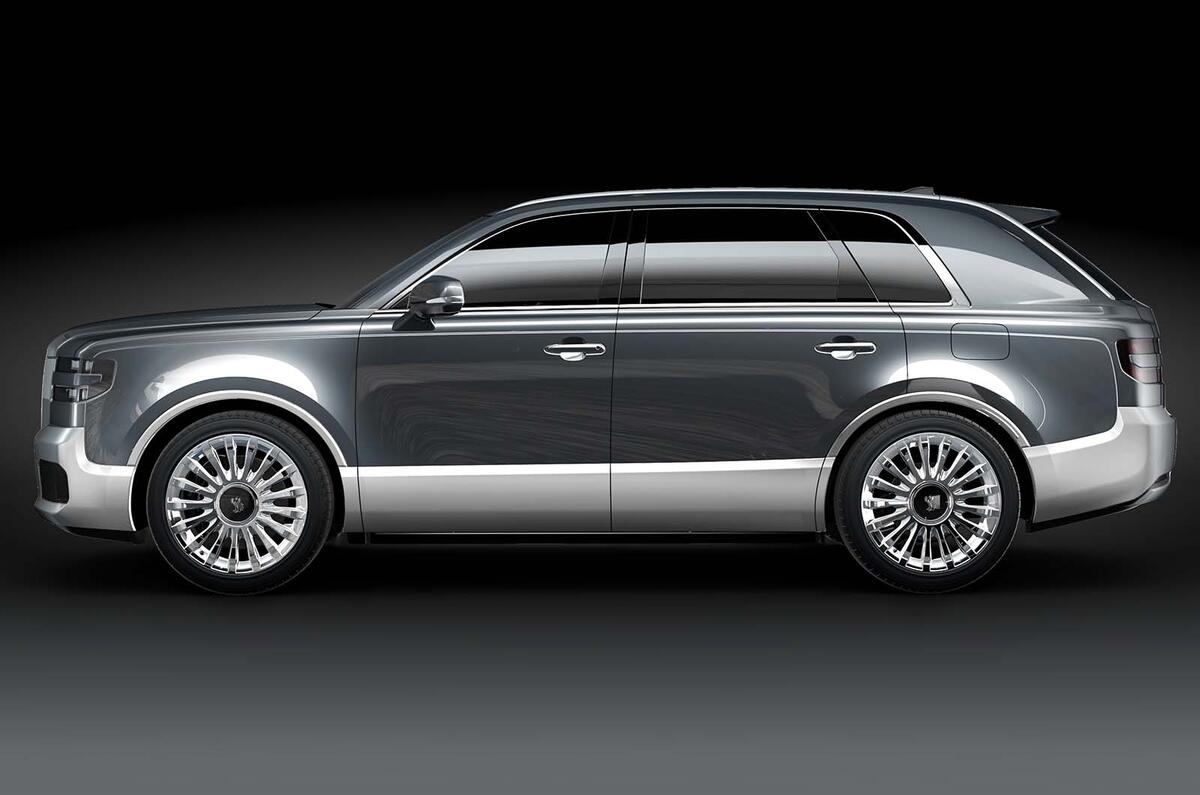 Toyota Century SUV side Toyota Century SUV side