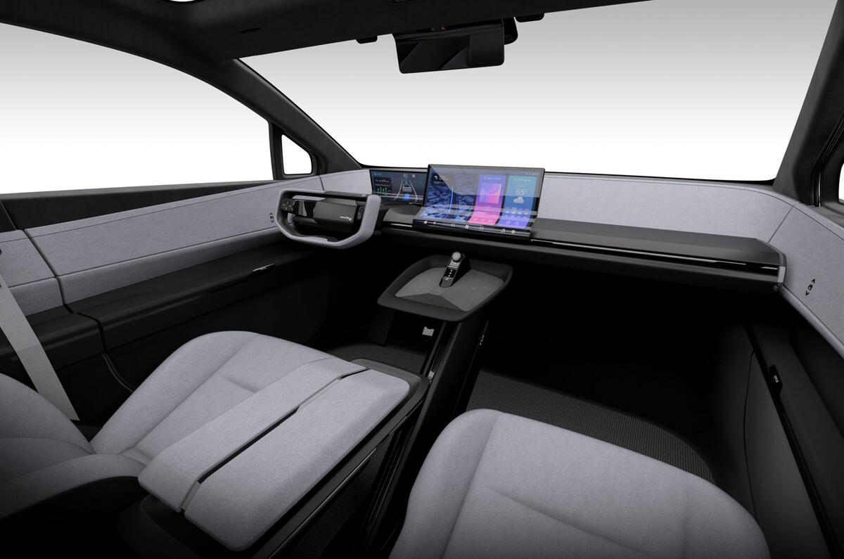 Toyota Compact SUV Concept dashboard from passenger seat Toyota Compact SUV Concept dashboard from passenger seat