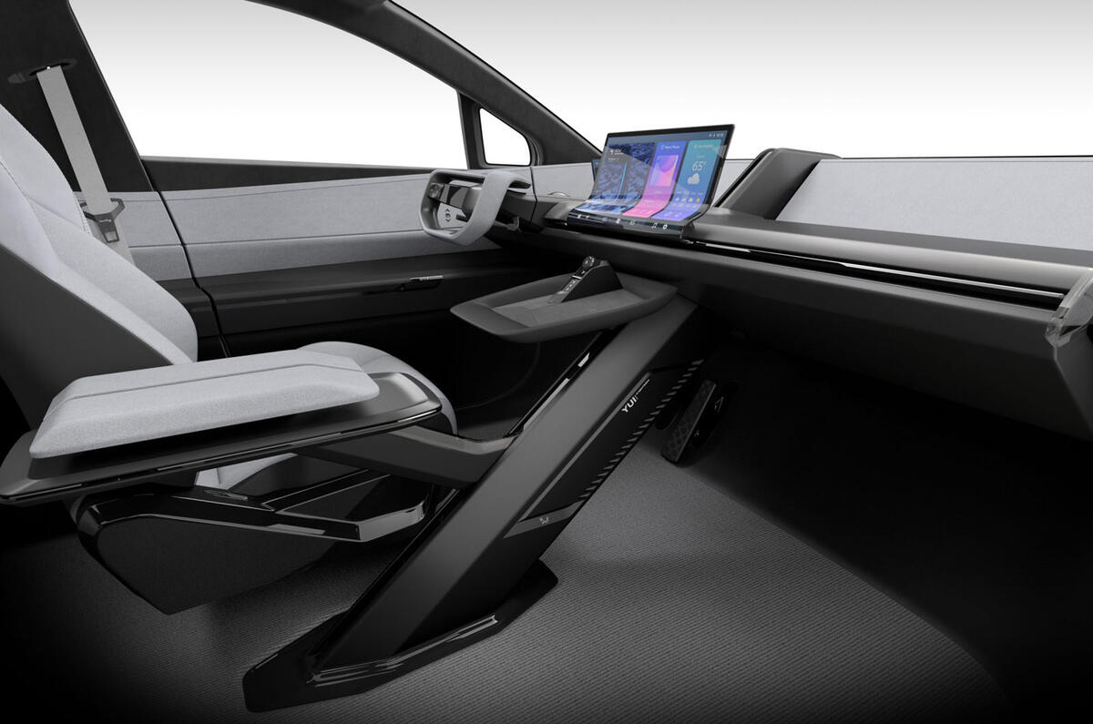 Toyota Compact SUV Concept front seats Toyota Compact SUV Concept front seats