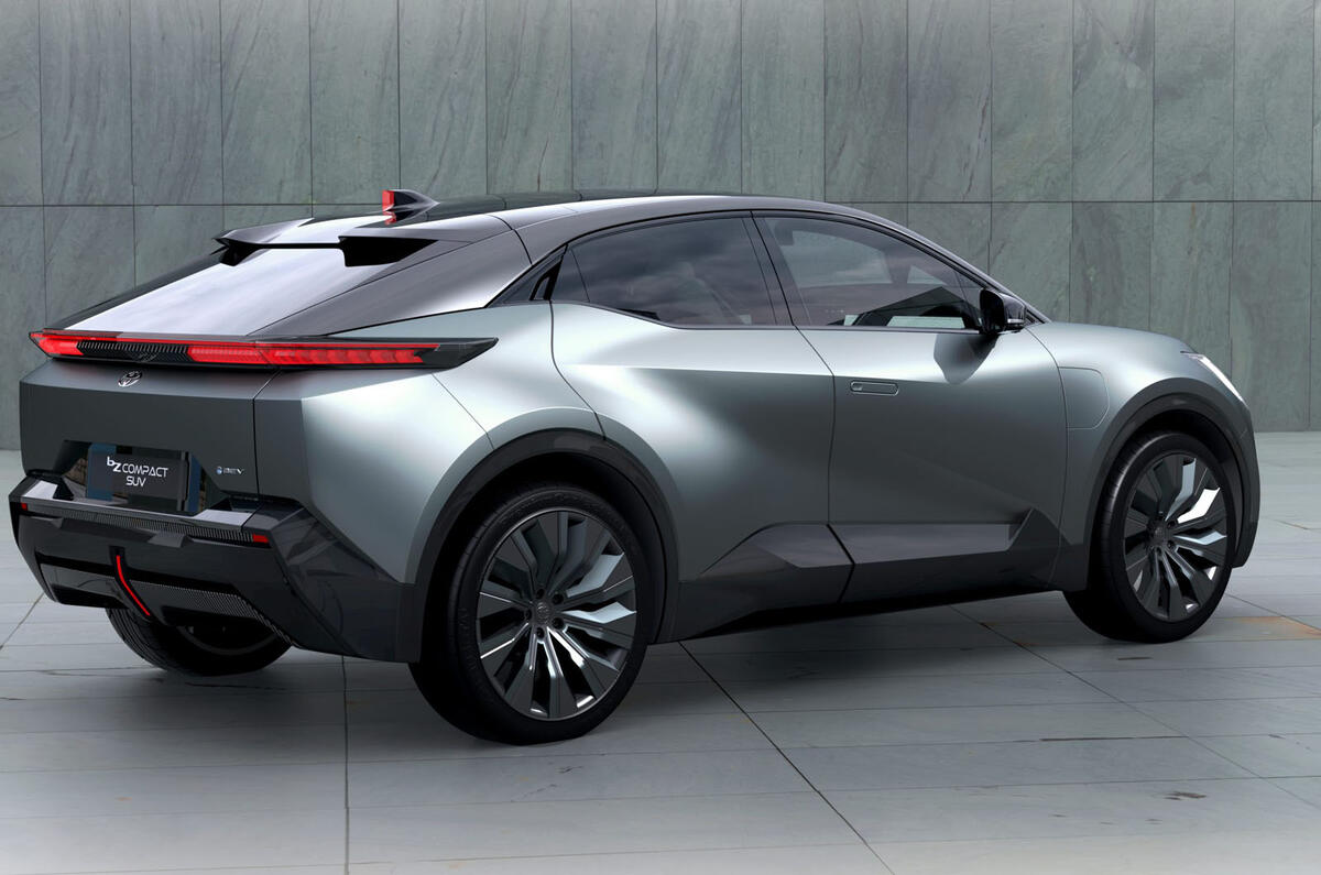 Toyota Compact SUV Concept rear three quarters Toyota Compact SUV Concept rear three quarters