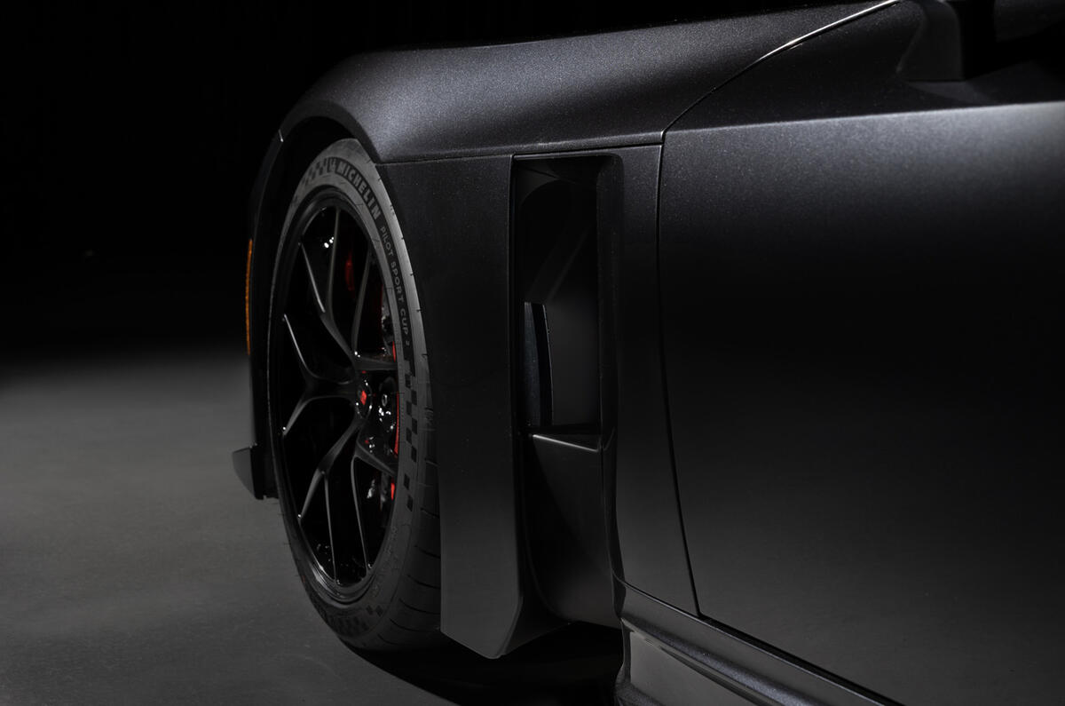 Toyota GR GT in studio    side detail