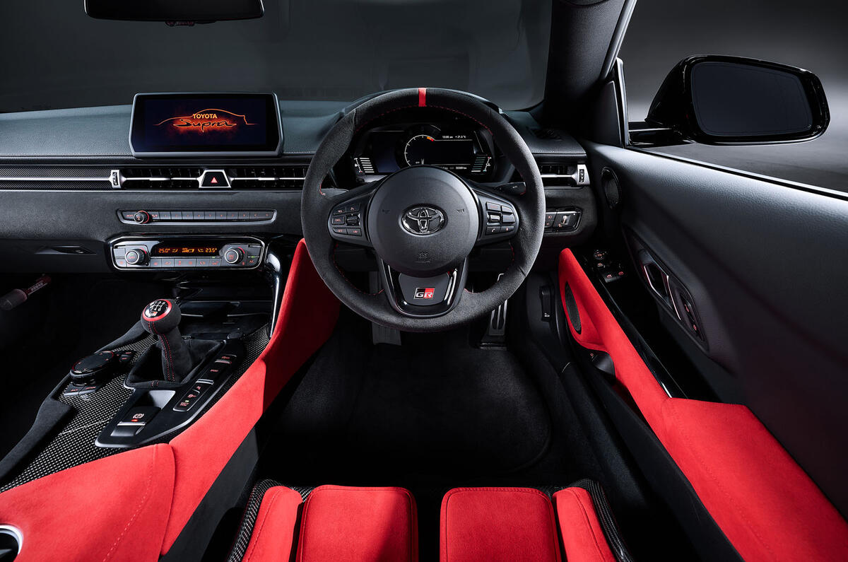 Toyota GR Supra A90 Final Edition   dashboard Toyota GR Supra A90 Final Edition   dashboard