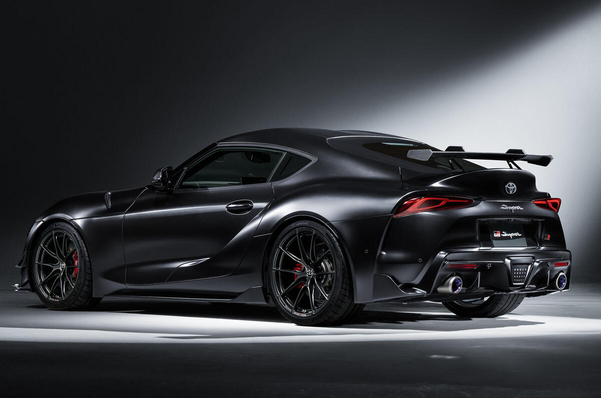 Toyota GR Supra A90 Final Edition   rear three quarters