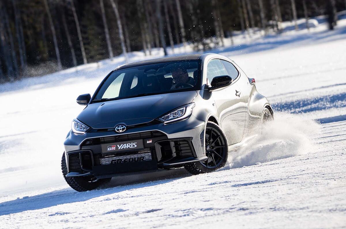 toyota gr yaris front drift