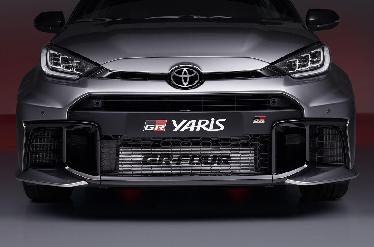 Toyota GR Yaris front nose