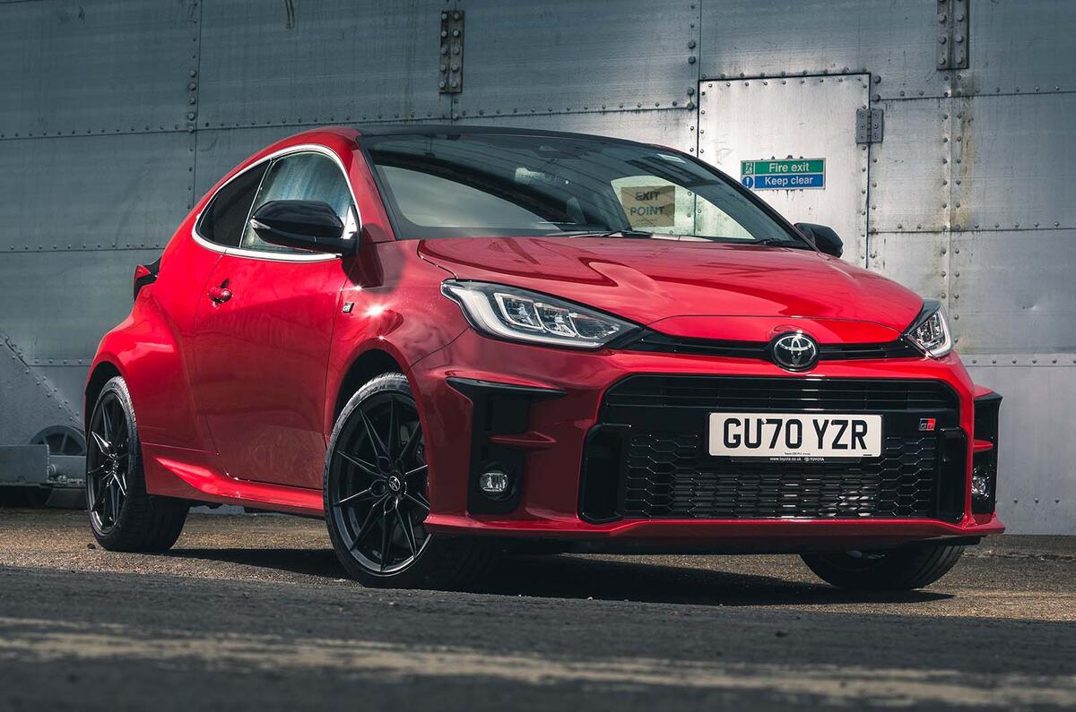 Toyota GR Yaris front three quarter