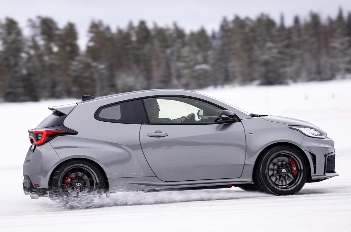 Toyota GR Yaris side drift
