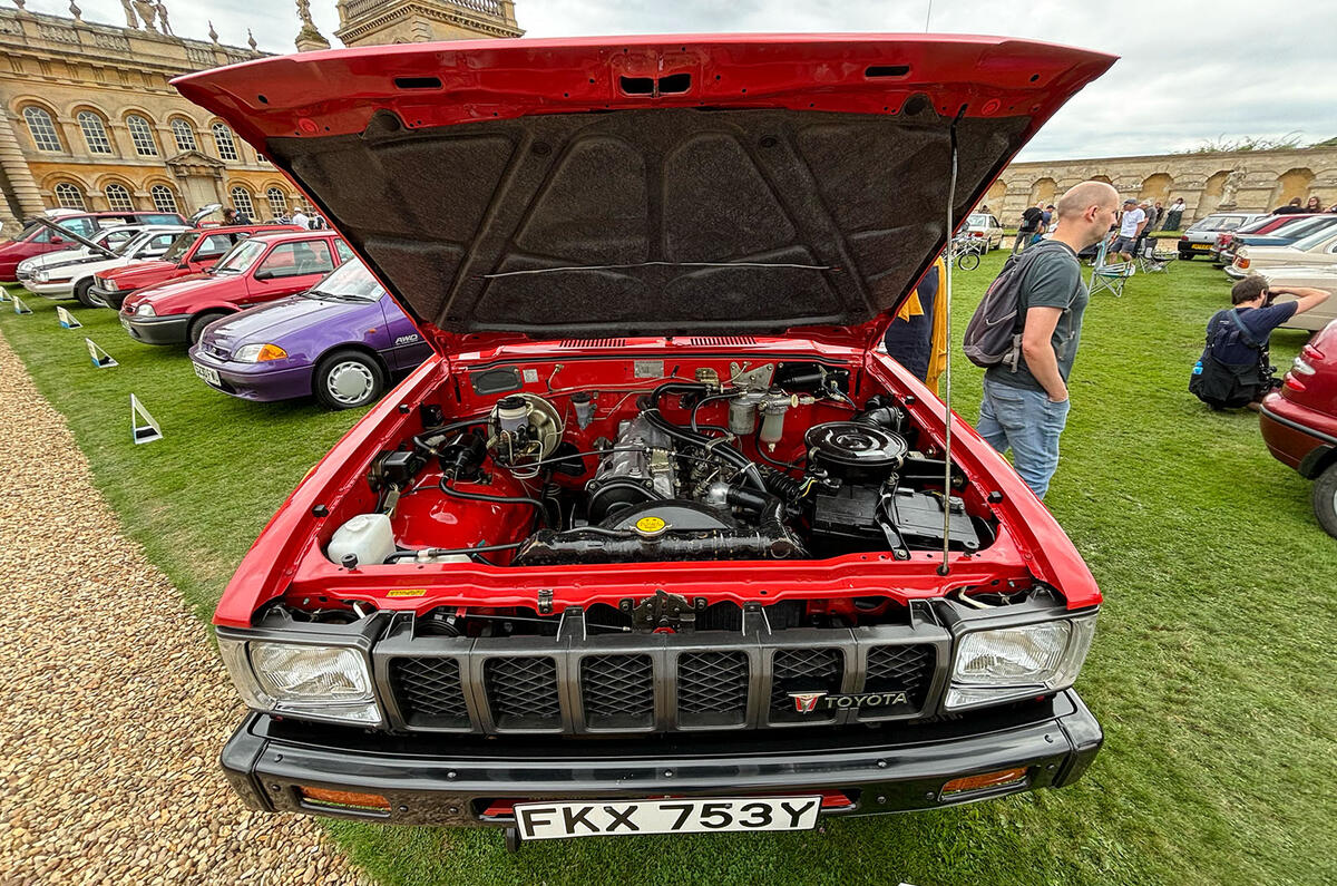 Toyota Hilux engine bay