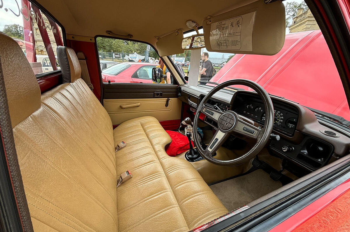 Toyota Hilux interior