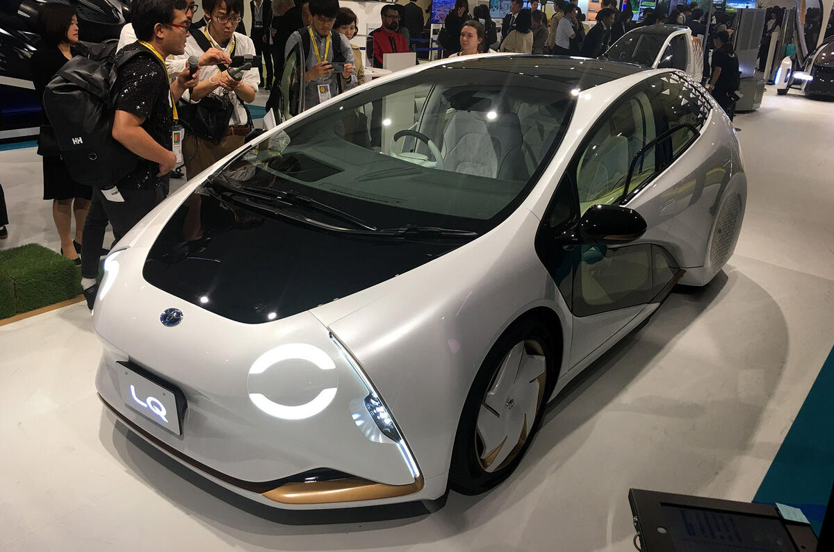 Toyota LQ at Tokyo 2019 - front