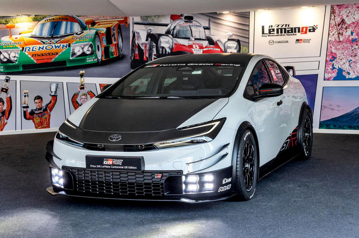 Toyota Prius GR front three quarter Toyota Prius GR front three quarter